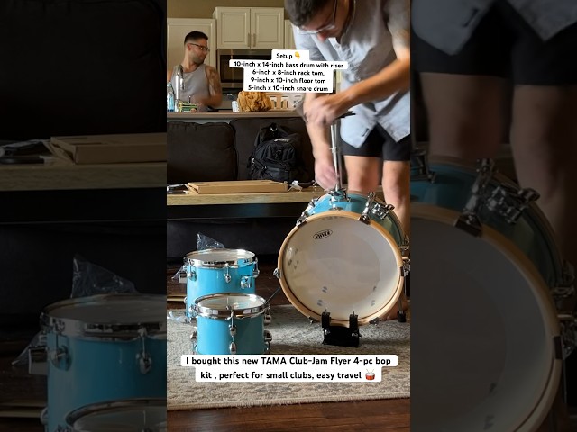 Vídeo relacionado con TAMA LJK48S-CCM Club-JAM - Kit, Negro (Charcoal Mist)