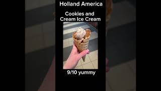 Day 7 Food Review on my ✨Cruise✨ 🐟🍦🍰 #fyp