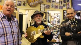 Brad Whitford buys our 1958 Gibson Les Paul Standard Goldtop