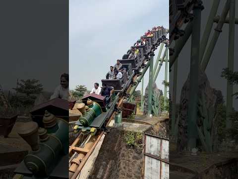 RollerCoaster🎢#rollercoaster #imagica #goldrush #themepark #thrill #adventure #fun #friends #trend