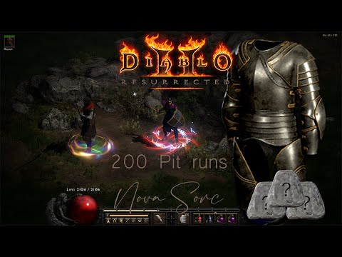 Diablo 2 Resurrected | Drop Highlights aus 200 Pit Runs