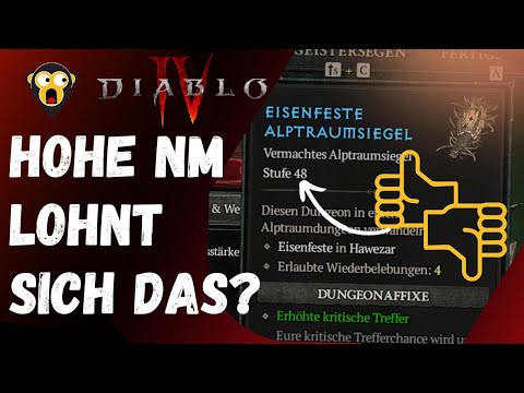 BESSER LVLN in hohen ALPTRAUM DUNGEONS in Diablo 4? | Unterschiede & Experiment