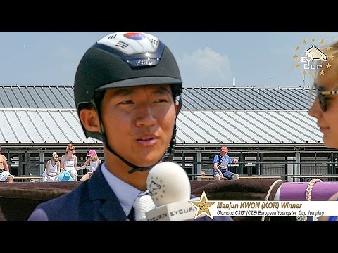 Manjun Kwon (KOR) - Winner EY Cup Olomouc (CZE)