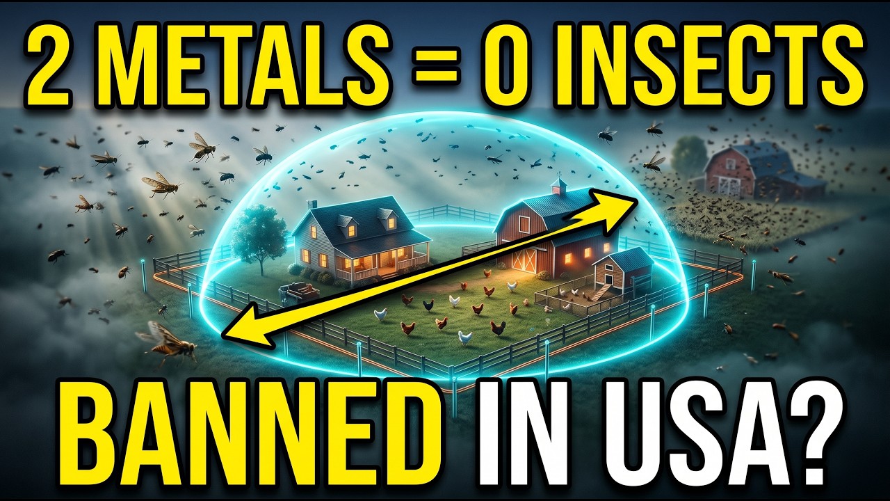 Two Cheap Metals Eliminate ANY Bug Forever — The Discovery They Tried to Bury