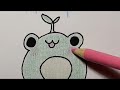 The Best 22 Easy Kawaii Cute Frog Drawing
