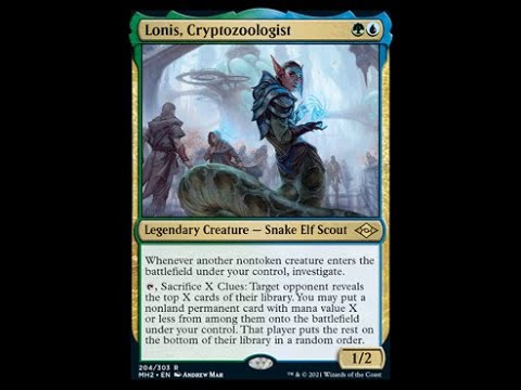 Lonis, Cryptozoologist Commander Deck