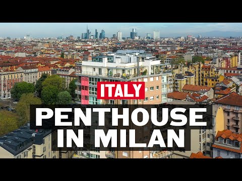 Living in Italy | А modern penthouse tour in Milan