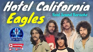 Download lagu Hotel California - Eagles (Real Sound Karaoke) @BackingBandkaraoke  mp3