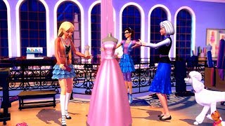 Download lagu Barbie: A Fashion Fairytale - 'Get Your Sparkle On' Millicent's new line of dresses mp3
