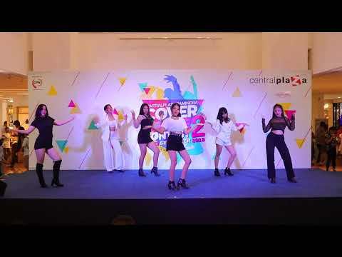 22/09/61 Bizual 6 cover A-Pink @Centralplaza Ramindra Cover Dance 2018 SS2