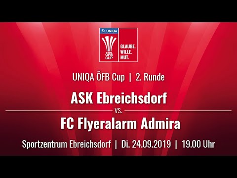 24.09.2019 | 19:00 | #2 | ASK EBREICHSDORF (EBR) - FC FLYERALARM ADMIRA (ADM) | Livestream