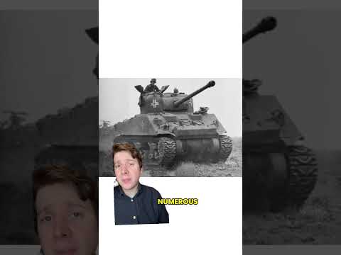 Germans in Shermans