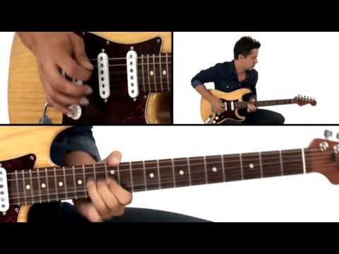 Texas Blues Guitar Lesson - Voodoo You Do: Performance - Corey Congilio