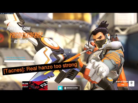 IS SUREFOUR the NEW #1 HANZO?! POTG! [ OVERWATCH 2 TOP 500 ]