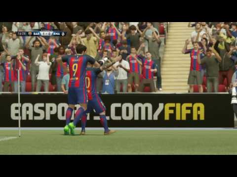 ROAD TO DIVISION 1 PART 135 - BARCELONA VS REAL MADRID - FIFA 17 Online Seasons Gameplay