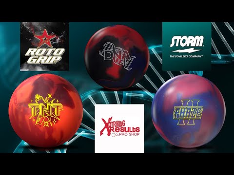 Storm DNA vs Roto-Grip TNT vs Storm Phaze II