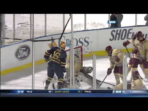 Boston College vs. Notre Dame at Frozen Fenway Highlights - 1/4/2014
