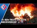 Medewerker redt bewoners uit brandende zorgboerderij