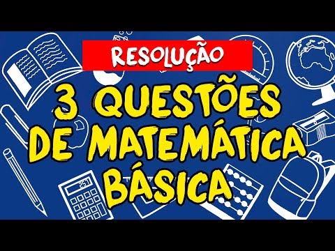 3 Questões de Matemática Básica: Progressão, Divisão e Porcentagem