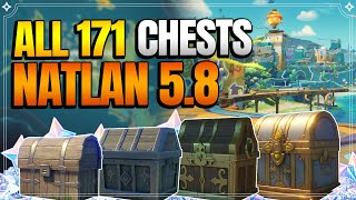 ALL Chest Locations in 5.8 Natlan (169 In Achievement) | Easybreeze Holiday Resort |【Genshin Impact】