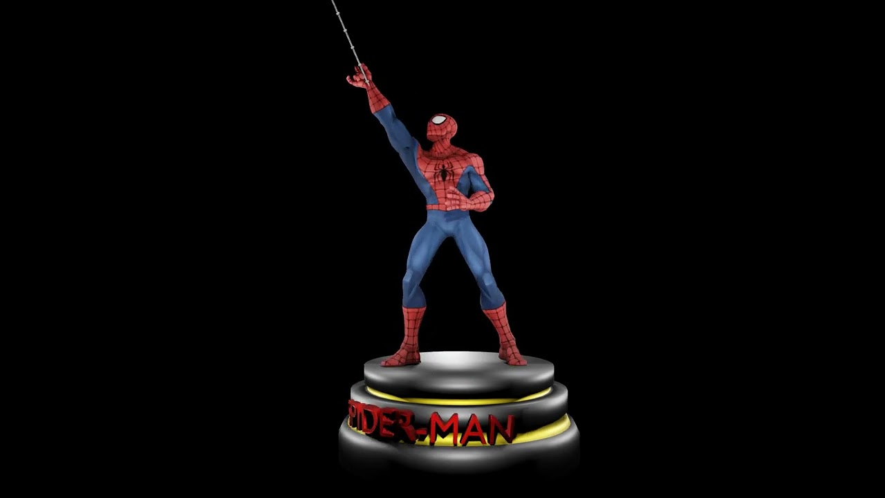 Spider-Man 3D Print Model