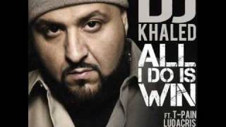 DJ Khaled Feat. T-Pain, Ludacris, Diddy, Busta Rhymes, Fabolous - All I Do Is Win OFFICIAL REMIX HQ