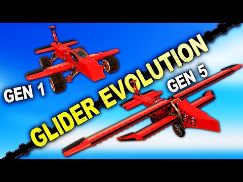 We Used Evolution to Create the Best Gliders! [Trailmakers]