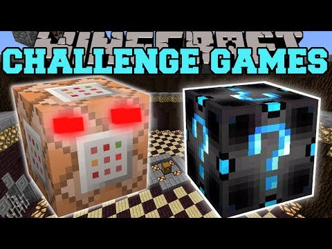 Minecraft: COMMAND BLOCK CHALLENGE GAMES - Lucky Block Mod - Modded Mini-Game