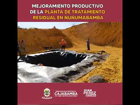 Mejoramiento productivo de la planta de tratamiento residual en Nuñumabamba, video de YouTube