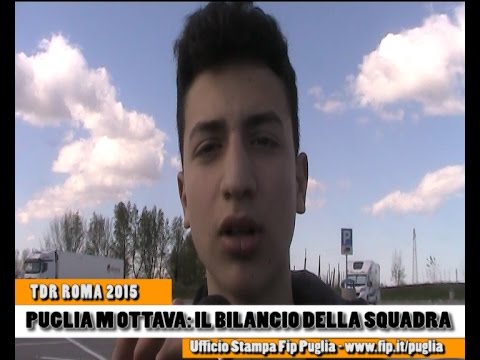 Tdr 2015, Puglia maschile ottava: il bilancio