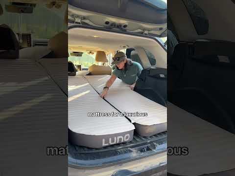 The ULTIMATE Car Camping Mattress #shorts