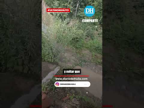 #ÚltimaHora Preocupación por represamiento en la quebrada de Topa