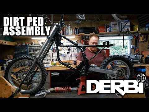 Assembling the RM85 Derbi Dirt Ped