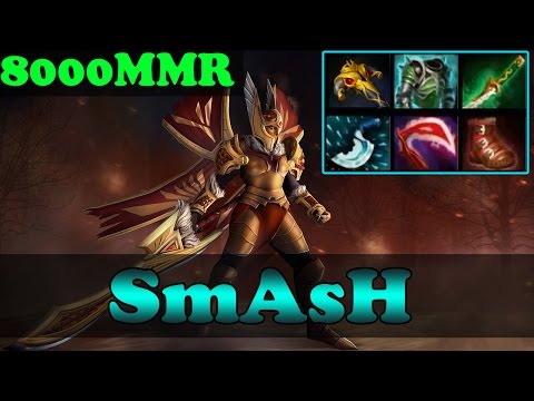 Dota 2 - SmAsH 8000 MMR Plays Legion Commander Vol 4 - Pub Match Gameplay