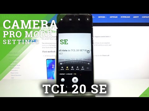Camera Pro Mode in TCL 20 SE – Allow Camera Advanced Options
