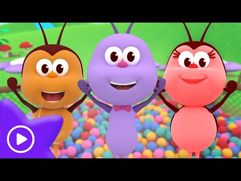 In The Ball Pit 🥳 BOOGIE BUGS 🐞 MIX 🌈  PREMIERE 🎵 NURSERY RHYMES FOR KIDS