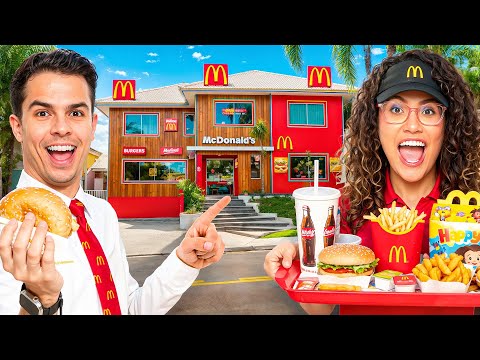 WE TRANSFORMED THE MANSION INTO A PROFESSIONAL MCDONALD'S - IT CAUSED A LOT OF TROUBLE!