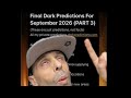 FINAL DARK PREDICTIONS FOR SEPTEMBER 2026 (PART 3) #darkpredictions 