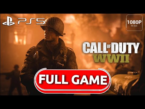 Call Of Duty WW2 Gameplay Walkthrough Part 1 FULL GAME [1080P 60FPS HD PS5] - No Commentary