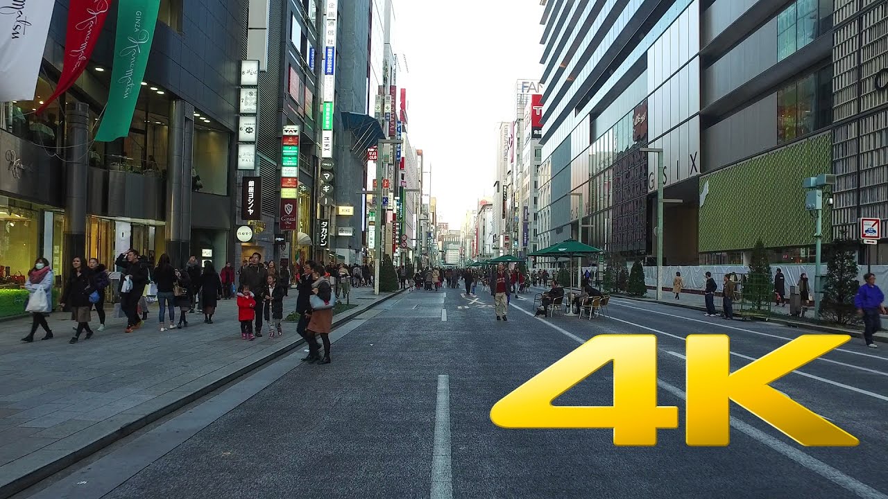 Walking around Ginza