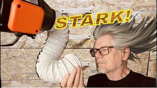 Bessere Abluft mit einem Rohrventilator | Steuerung Temperatur & Feuchtigkeit | Inline Duct Fan