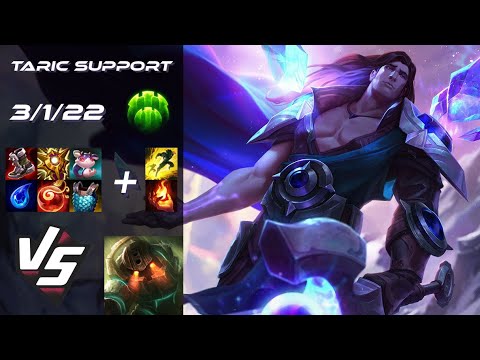 SUPPORT Taric vs Nautilus - EU Grandmaster Patch 14.21