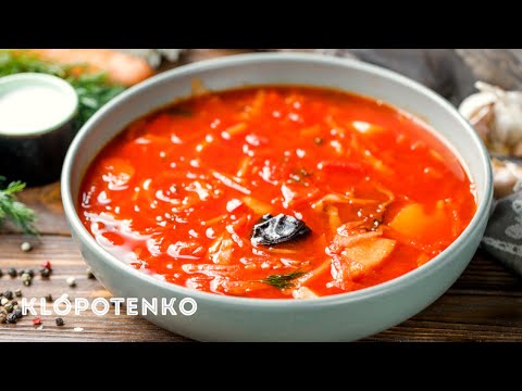 Ukrainian Borshch with pork ribs | Ukrainian cuisine | Ievgen Klopotenko