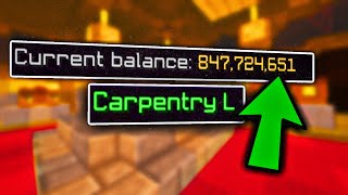 How to profit from getting to Carpentry 50 in 2 hours... (Hypixel Skyblock)