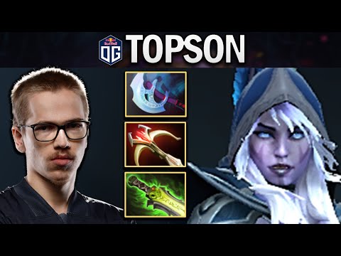 OG.TOPSON DROW RANGER WITH ETHEREAL-DAEDALUS - DOTA 2 7.27 GAMEPLAY
