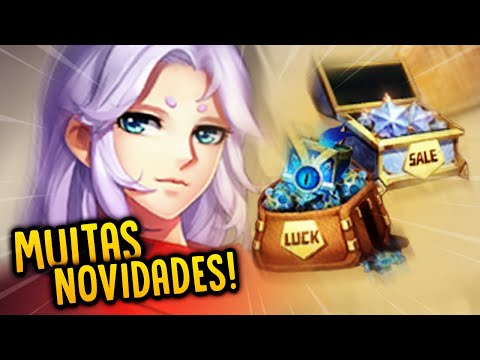 ESSA SKIN MARAVILHOSA DE GRAÇA? NOVA LOJA? e tem Muito Mais! | Saint Seiya Awakening