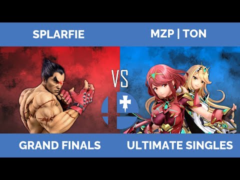 RogaSmash 240: SSBU Grand Finals — Splarfie (Kazuya) vs MZP | Ton (Pyra / Mythra)
