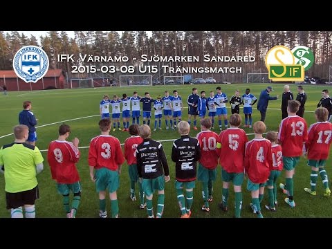150308 U15 IFK Värnamo mot Sjömarken Sandared