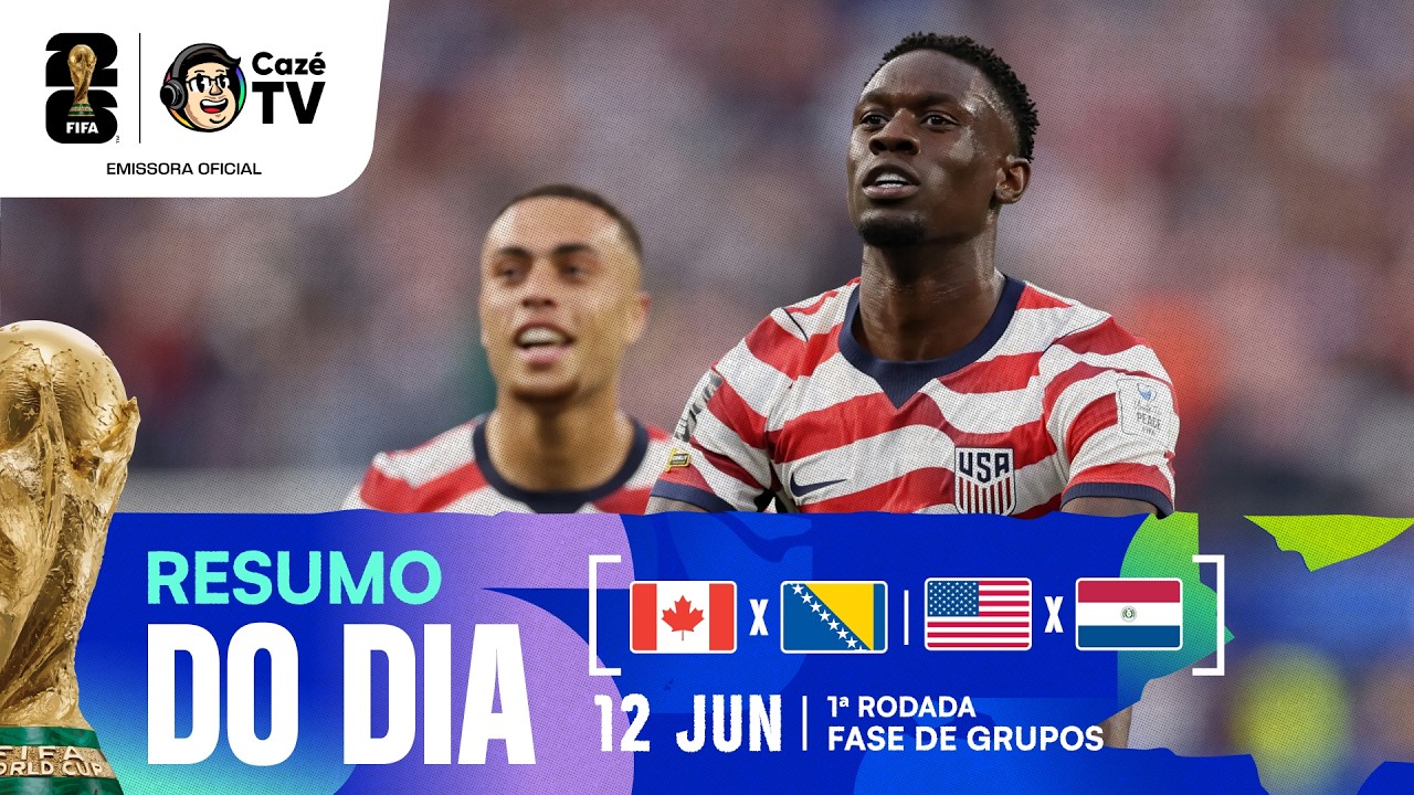 TUDO QUE ROLOU NO 2º DIA DE COPA DO MUNDO | RESUMO DO DIA - 12/06