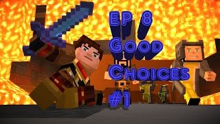 Download lagu Minecraft: Story Mode Episode 8 A Journey's End - Good/Funny Choices Part 1 mp3